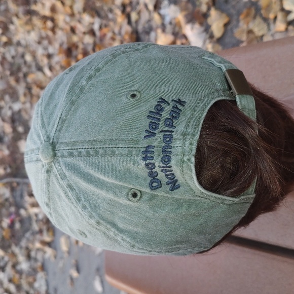 ECO Headwear Death Valley National Park Bighorn Sheep Embroidered Strapback Hat - Picture 5 of 10